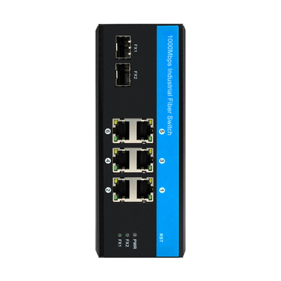 8 Gigabit-Anschluss nicht verwalteter Schalter Ethernet-Poe-Schalter DC48V