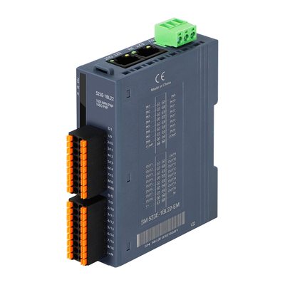 EtherCAT Bus PLC IO Modul Fernsteuerbare EtherCAT Erweiterbare Kupplung 16DI+16DO Din-Rail I/O Modul