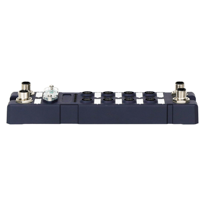 Robuste IP67 Wasserdichte 8 Port Gigabit Industrial Ethernet Switch verwaltete M12 Eisenbahn Ethernet Switch