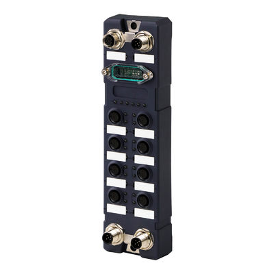 Robuste IP67 Wasserdichte 8 Port Gigabit Industrial Ethernet Switch verwaltete M12 Eisenbahn Ethernet Switch