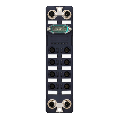 Robuste IP67 Wasserdichte 8 Port Gigabit Industrial Ethernet Switch verwaltete M12 Eisenbahn Ethernet Switch