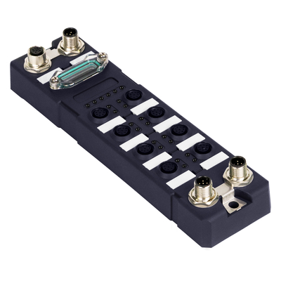 Robuste IP67 Wasserdichte 8 Port Gigabit Industrial Ethernet Switch verwaltete M12 Eisenbahn Ethernet Switch