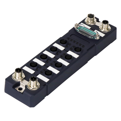 Robuste IP67 Wasserdichte 8 Port Gigabit Industrial Ethernet Switch verwaltete M12 Eisenbahn Ethernet Switch