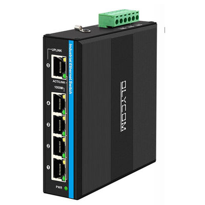 4-Port 802.3bt PoE Extender Gigabit Industrial 30W/60W/90W Eingang Unmanaged CE