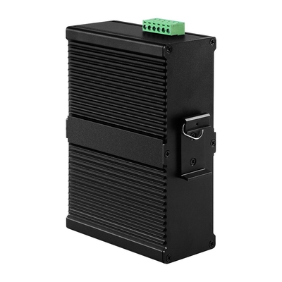 8-Port PoE Gigabit Ethernet Switch L2 mit DC48V-Eingang und IP40-Schutzklasse verwaltet