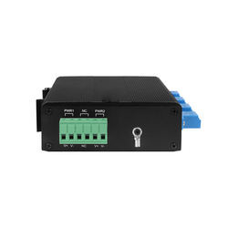 2*2B Industrieller optischer Bypass-Schalter LC/SC-Anschluss SM/MM DC24/48V-Eingang