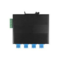 2*2B Industrieller optischer Bypass-Schalter LC/SC-Anschluss SM/MM DC24/48V-Eingang