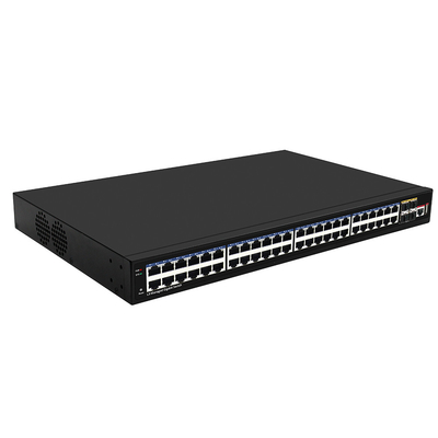 48-Port-Gigabit-L3-Managed-Netzwerk-Switch mit 10G-Fiber-Uplinks auf Basis von Realtek