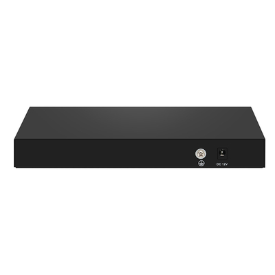 8-Anschluss 10G SFP+ Glasfaserschalter Unmanaged 1G/2.5G Auto-Adaptive DC12V Unterstützung OEM