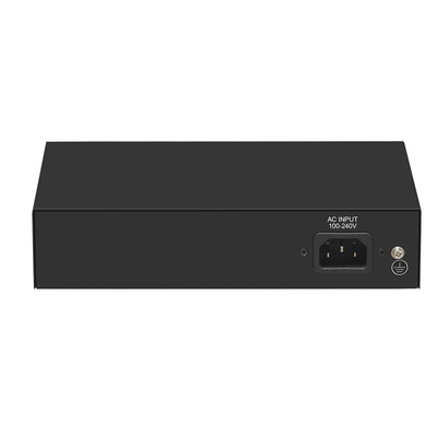 4 Anschlüsse Gigabit SFP Fiber PoE Switch 60W Budget mit VLAN 250 Meter Erweiterung