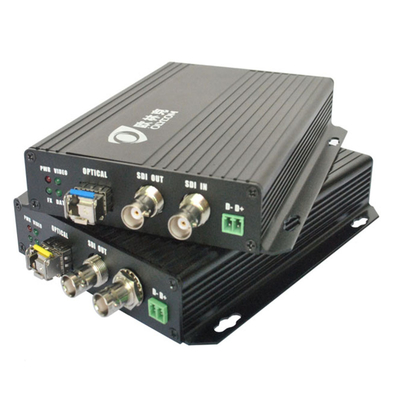 SDI-Fiber-Video-Konverter SDI auf Glasfaser-Transceiver SM LC 20 km