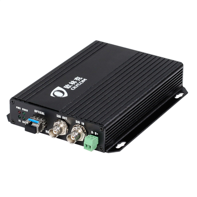 SDI-Fiber-Video-Konverter SDI auf Glasfaser-Transceiver SM LC 20 km