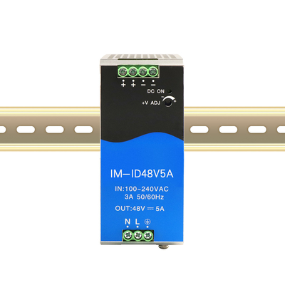 Olycom Industrial 240W Stromversorgung Din Rail DC48V Ausgang 5A Gleichstrom verstellbar