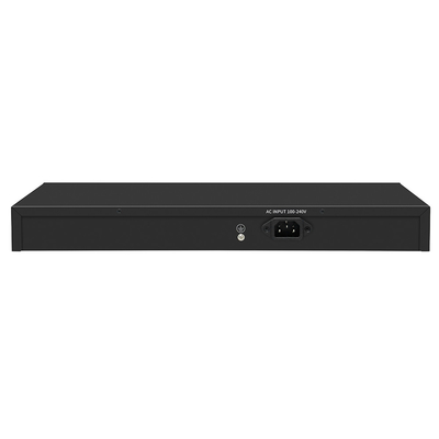 24 Port Gigabit Managed Switch mit 1G Fiber Uplink Layer 2 verwalteter kommerzieller Qualität