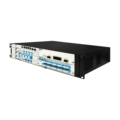 19" 2U DWDM-Optische Übertragungssystem mit EDFA OTU DCM-Karte Wdm-Übertragungssystem