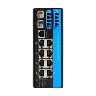D2*2B Industriefaser-Bypass-Schalter LC-Konnektor SM MM verwalteter optischer Bypass-Schalter