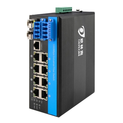 D2*2B Industriefaser-Bypass-Schalter LC-Konnektor SM MM verwalteter optischer Bypass-Schalter