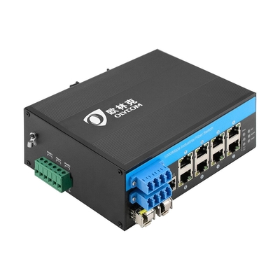 D2*2B Industriefaser-Bypass-Schalter LC-Konnektor SM MM verwalteter optischer Bypass-Schalter
