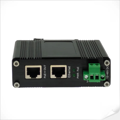 Industrielle 90W 802,3bt PoE++ Injektor Gigabit DC12V DC24V DC48V Eingang Mini Größe