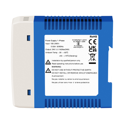 24V Industrie-Stromanschluss CE UL 1A Ausgang AC/DC Doppel-Eingang DIN-Schiene