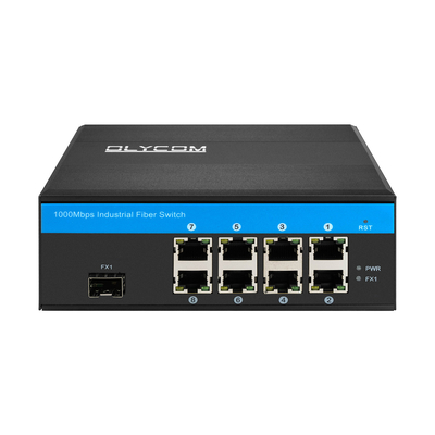 8 Port Gigabit-Schalter Industrie-Ethernet-Schalter IP40 OEM Fabrik