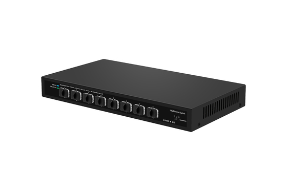 10G SFP+ Glasfaser-Switch 8*10G SFP+ Glasfaser-Ports unterstützen 1,25G/2,5G/10G