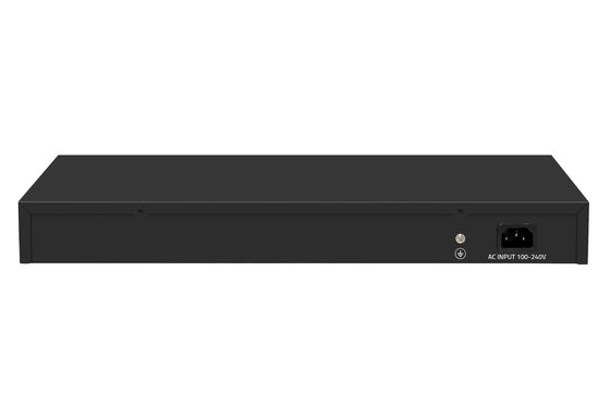 Fabrikpreis 10G-Switch 24 Port Ethernet-Faser-Switch Desktop L3 verwalteter Netzwerk-Switch AC100-240V 1U-Rack