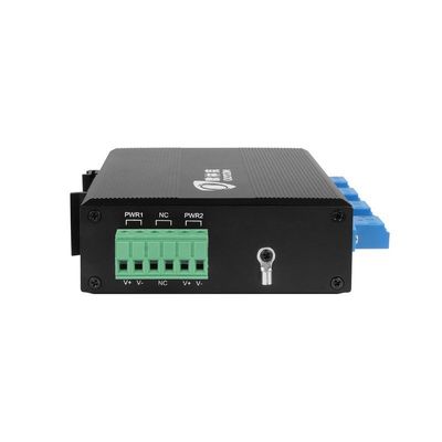 2x2B Glasfaser-Bypass-Schalter mit LC/SC-Stecker und SM/MM-Fasertyp für optischen Netzschutz