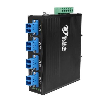 2x2B Glasfaser-Bypass-Schalter mit LC/SC-Stecker und SM/MM-Fasertyp für optischen Netzschutz
