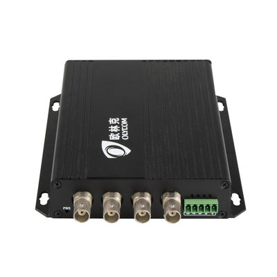 4-Kanal-Standarddefinition Analog BNC auf Faser mit RS485 20KM Videooptikumwandler