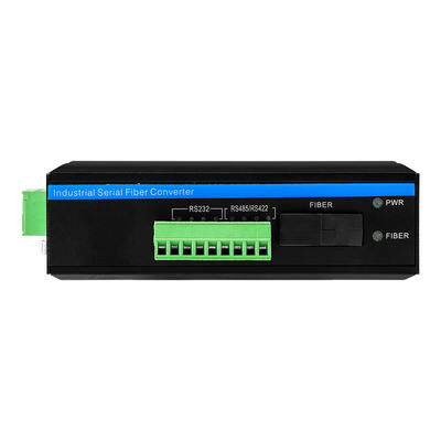 Industrieller optischer Konverter RS485 RS422 RS485 Serien-zu-Faser-Medien-Konverter Glasfasermodem
