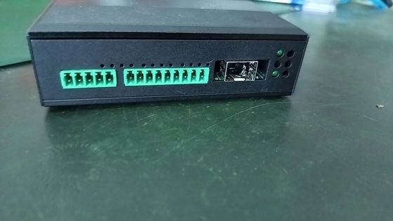 Industrieller optischer Konverter RS485 RS422 RS485 Serien-zu-Faser-Medien-Konverter Glasfasermodem