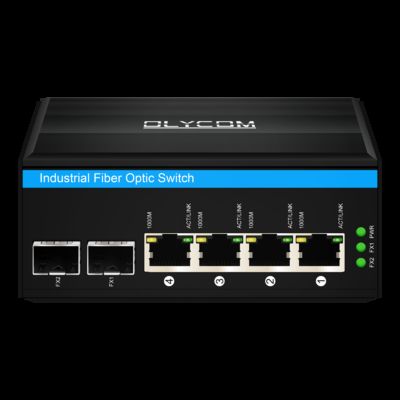 6 Port Solar Poe Switch DC12-48V Eingang 120w Industrial Ethernet Switch für Solarenergie/Trunk/VoIP-System/CCTV-Sicherheitssystem
