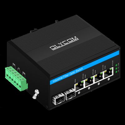 6 Port Solar Poe Switch DC12-48V Eingang 120w Industrial Ethernet Switch für Solarenergie/Trunk/VoIP-System/CCTV-Sicherheitssystem