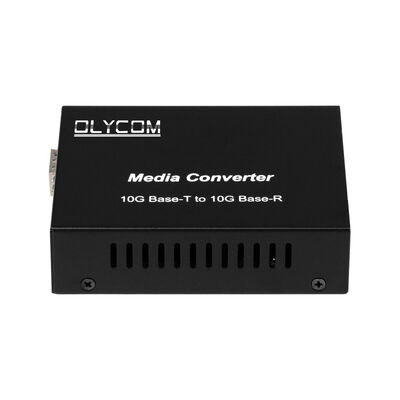 10G SFP+ Unmanaged Fiber Media Converter mit DIP Switch Glasfaserkonverter für Rechenzentrum und LAN Backbone