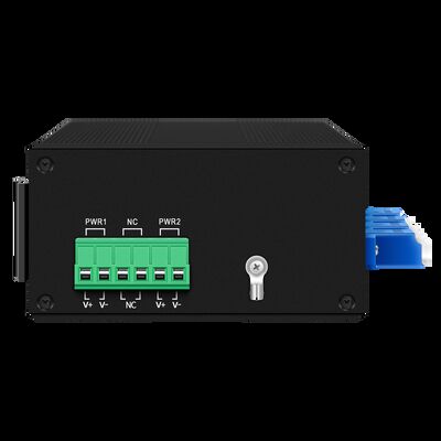 Fiberoptischer Bypass-Switch mit AC/DC-Dual Power Input LC/SC-Anschluss und SM/MM-Fasentyp für hohe Zuverlässigkeit