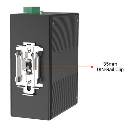 Industrielle L3 verwaltete TSN Ethernet-Schalter 16 Port 10G Fiber Uplink IEEE 1588v2 DIN Rail