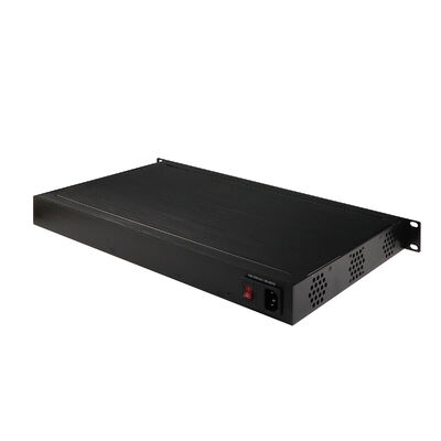 24-Port Managed PoE Switch 2.5G Glasfaser-Uplinks 1U Rack AC220V Stromversorgung Vitesse Chip CE