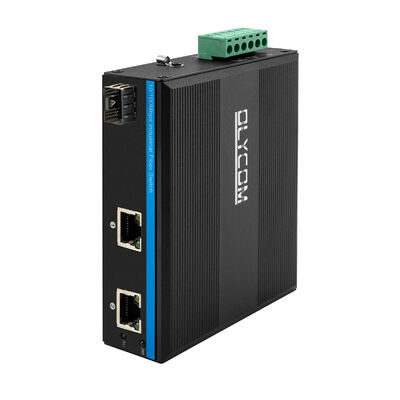 4-Port-Schnell-Ethernet-Schalter unverwaltet 155Mb/S Glasfaserschalter DIN Rail IP40 CE bewertet