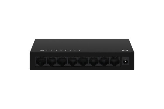 8-Port Gigabit Ethernet Switch Desktop Unmanaged 100M/1G Auto-Sensing DC5V Eingang CE