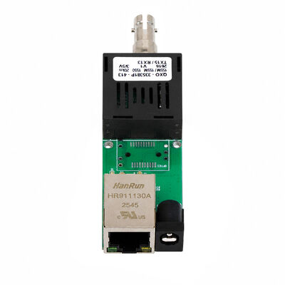 Gigabit-Medienwandlerkarte DC5V~DC24V für UAV-Faserkommunikationslösung Mini-Größe