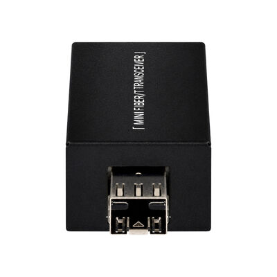 Mini-Gigabit-Glasfaser-Medienkonverter DC5V DC12V, kompakte Größe, 20 km Verlängerung, CE