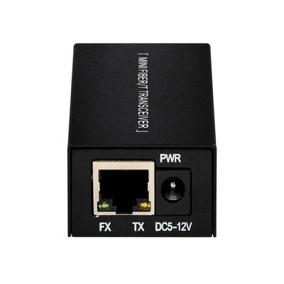 Mini-Gigabit-Glasfaser-Medienkonverter DC5V DC12V, kompakte Größe, 20 km Verlängerung, CE