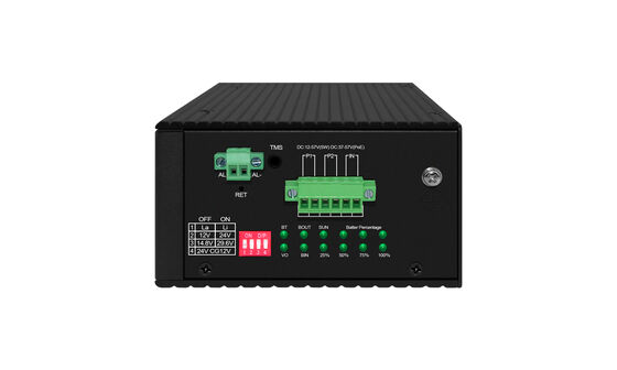 Industriell verwalteter Solar-PoE-Schalter 4GE+2SFP 120W PoE MPPT Off-Grid-Leistung für CCTV und drahtlose Netzwerke