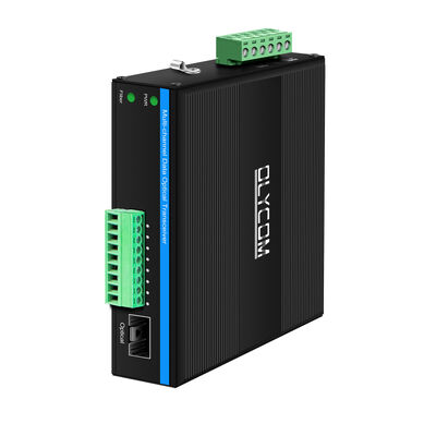 4 Hafenkontaktschließung Glasfasertransceiver Bidi Transport für industrielle Überwachung CE