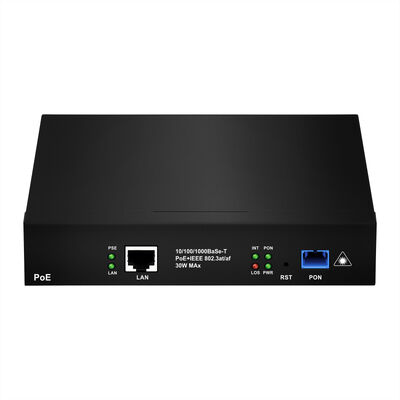 Gigabit xPON PoE ONU. EPON GPON Optical Network Unit für IP-Überwachung und Glasfaser-Zugriff