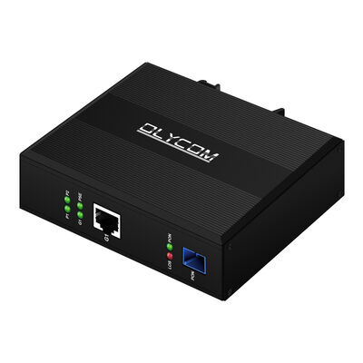 Industrietaugliche Gigabit xPON ONU mit DIN-Schienenmontage und Layer-3-Routing für raue Umgebungen
