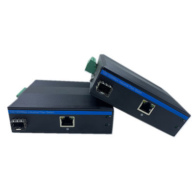 2 industrieller Ethernet-Medien-Portkonverter 10/100/1000M Support Wide Voltage