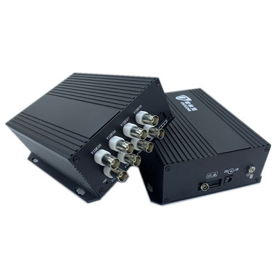8 Port Analog Video Digital Optical Converter Multiplexer über Koaxialkabel DC5V
