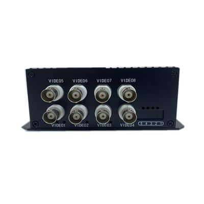 8 Port Analog Video Digital Optical Converter Multiplexer über Koaxialkabel DC5V